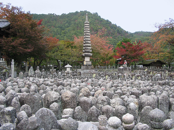 Adashino Nembutsuji Temple Gravestones