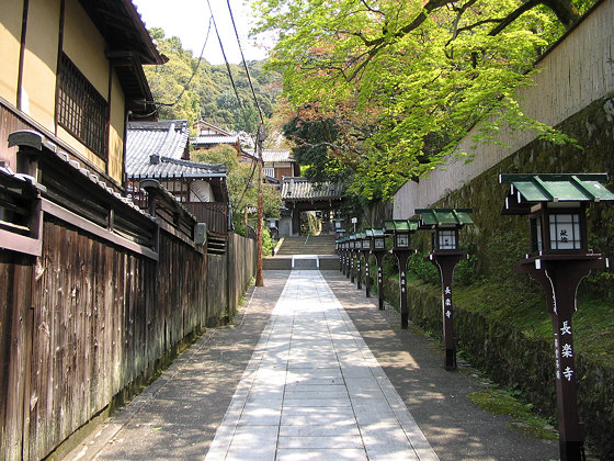 Chorakuji Temple Path