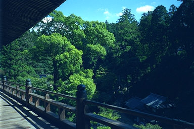 Engyoji Temple Veranda