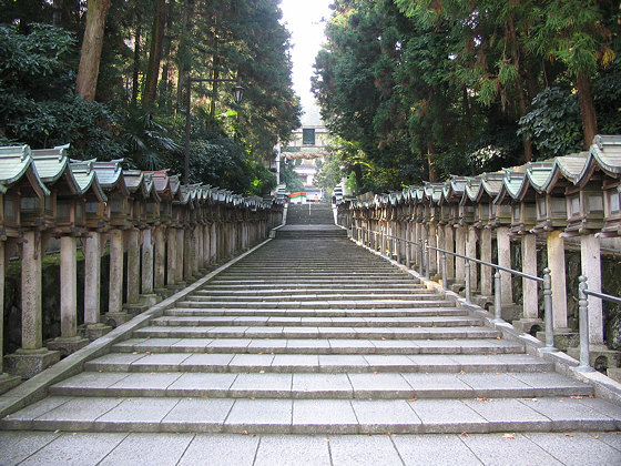 Hozanji Temple Lanterns