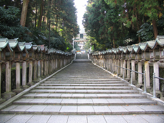 Hozanji Temple Lanterns