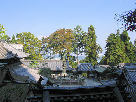Hozanji Temple View