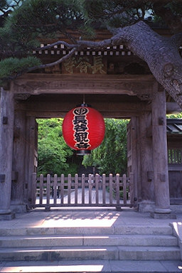 Kamakura Hasedera Temple Gate