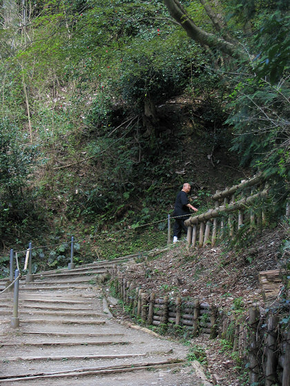 Kamidaigoji Temple Monk