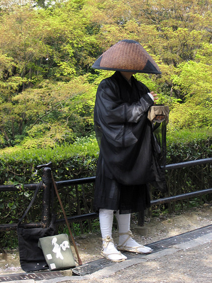 Kiyomizudera Temple monk