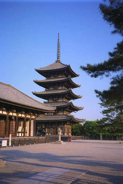 Kofukuji temple pagoda