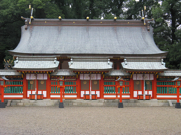 Kumano Hayatama Taisha Grand Shrine hall