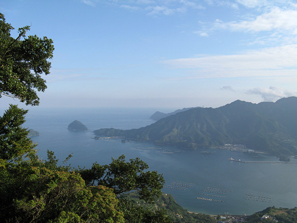 Kumano Kodo Magose Toge Owase Bay