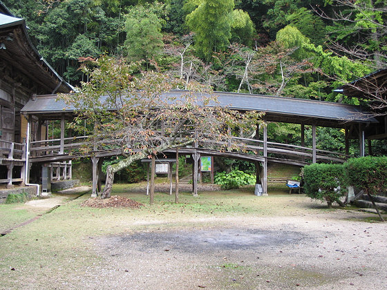 Matsunoodera Temple Corridor