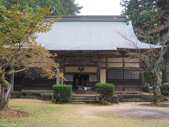 Matsunoodera Temple Hall
