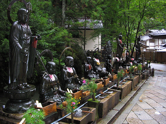 Mount Koya Okunoin Temple Buddhas