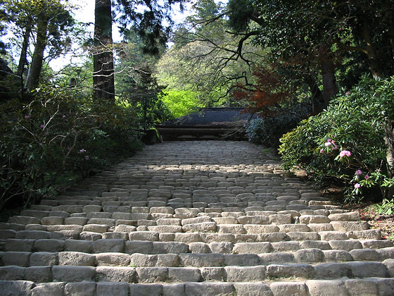 Muroji Temple Kondo Steps