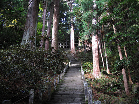 Muroji Temple Okunoin Temple Steps