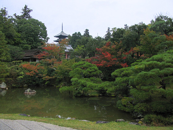 Ninnaji Temple Pond