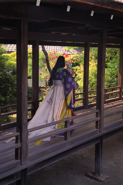 Ninnaji Temple Purple Robes