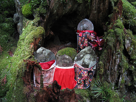 Okuno-in Temple Jizos Tree