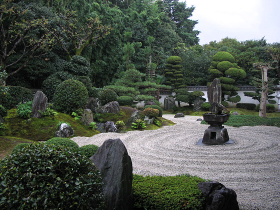 Japanese gardens: Reiunin Temple