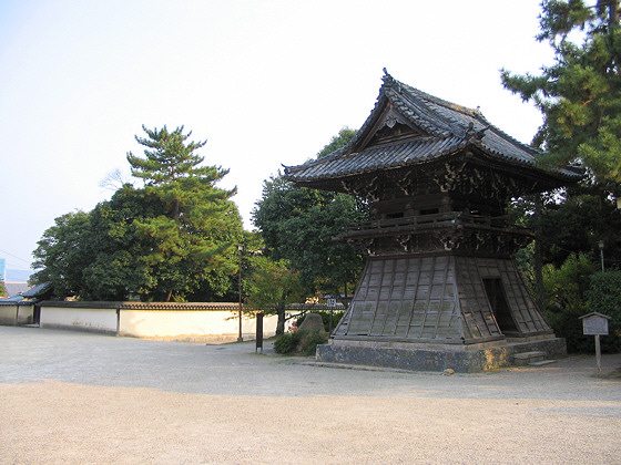 Saidaiji Temple Belfry Courtyard