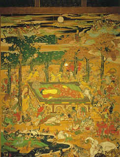Shinnyodo Temple Parinirvana (Nehan) Painting
