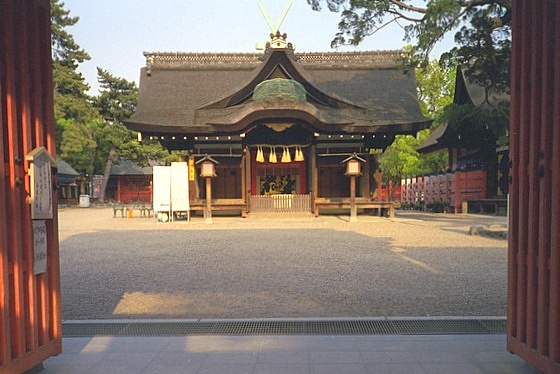 Sumiyoshi Shrine Gate