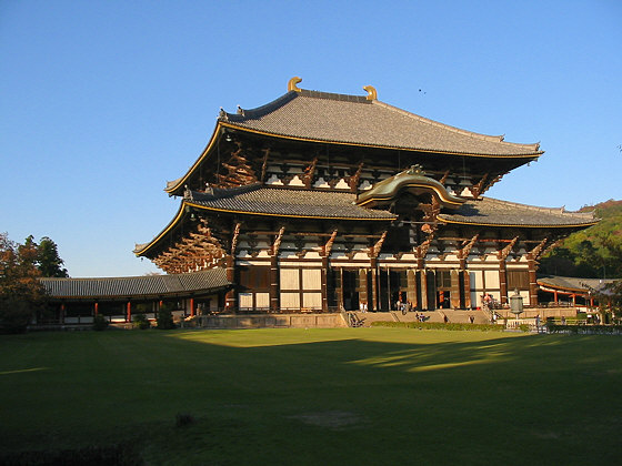 Todaiji Temple Hondo Sunset