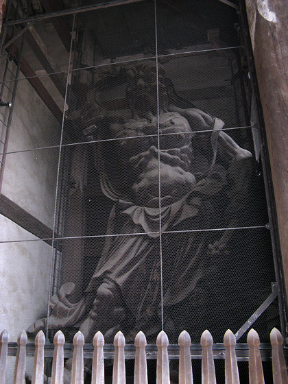 Todaiji temple guardian nio