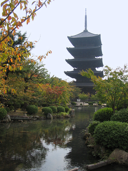 Toji Temple pagoda