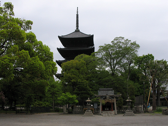 Toji Temple Pagoda Shrine
