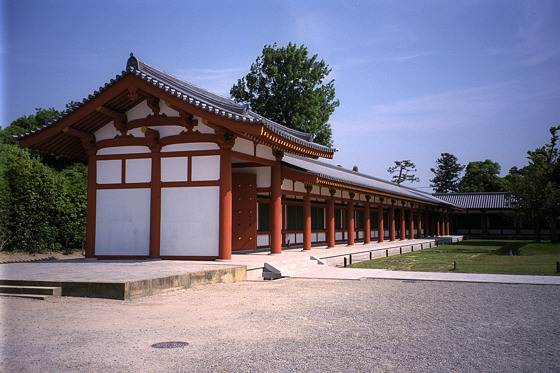 Yakushiji Temple Pillars